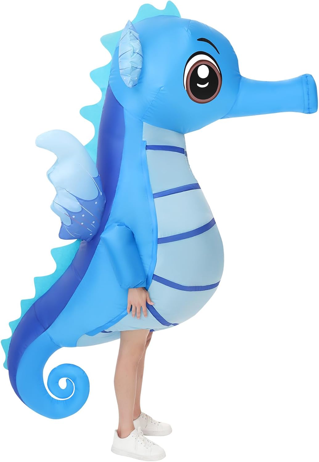 Inflatable Seahorse Costume Adult Funny Situation — WeirdThingsToBuy weird find