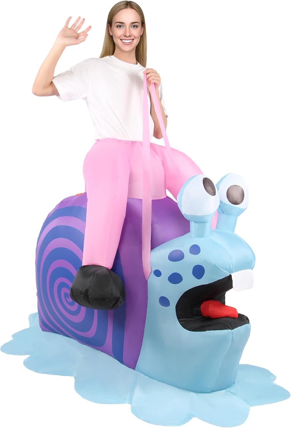 Inflatable Snail Costume Adult Halloween — WeirdThingsToBuy weird find