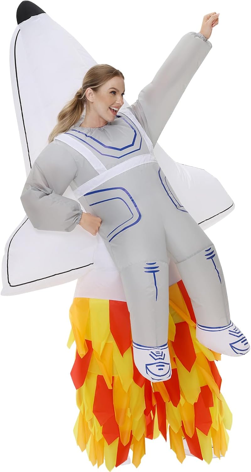 Inflatable Spaceship Costume Adult — WeirdThingsToBuy weird find