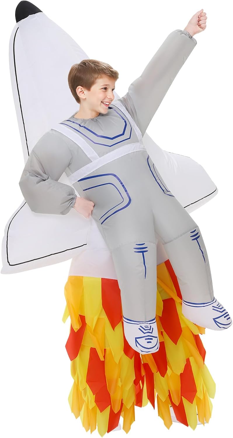 Inflatable Spaceship Costume Kids Halloween Energy — WeirdThingsToBuy weird find