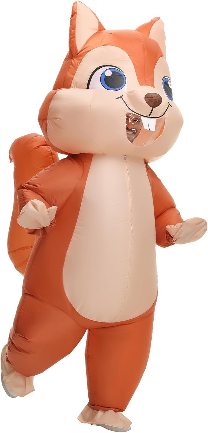 Inflatable Squirrel Costume Adult — WeirdThingsToBuy weird find