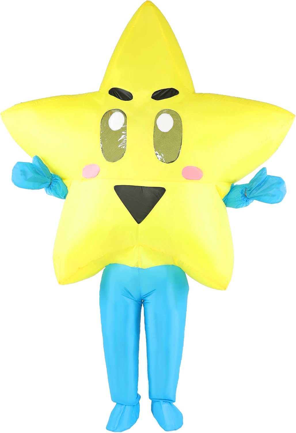 Inflatable Super Stars Costume Halloween Energy — WeirdThingsToBuy weird find