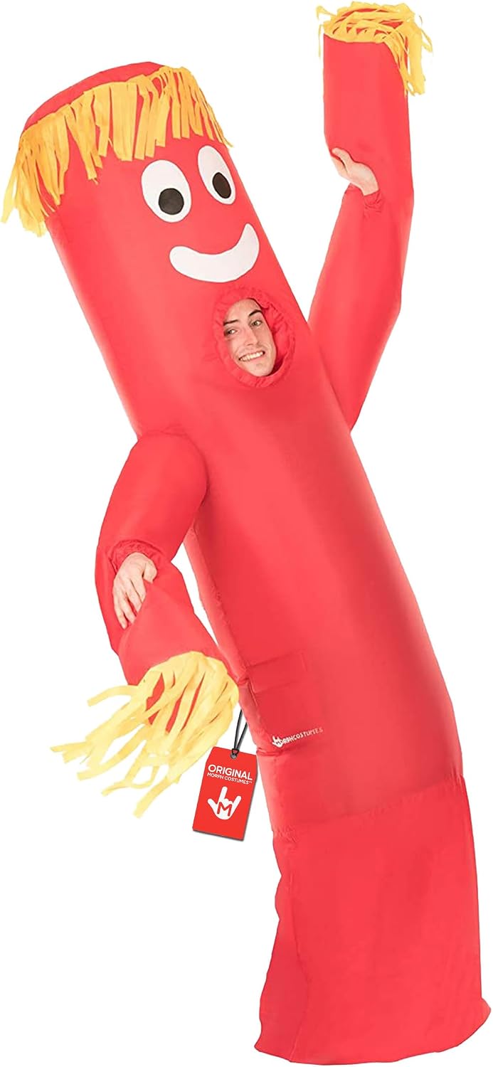 Inflatable Tube Man Costume Halloween Situation — WeirdThingsToBuy weird find