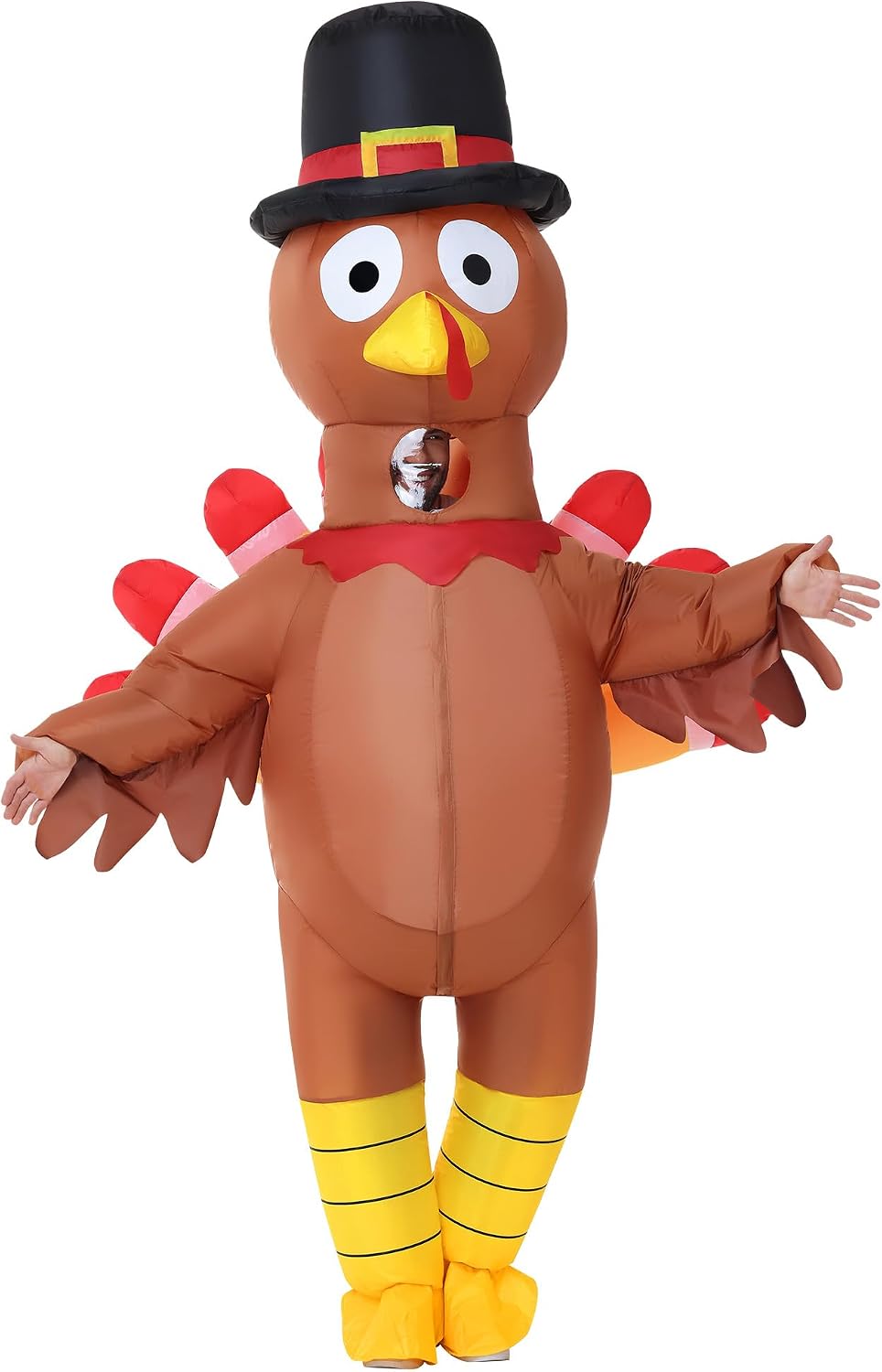 Inflatable Turkey Costume Adult Thanksgiving Energy — WeirdThingsToBuy weird find