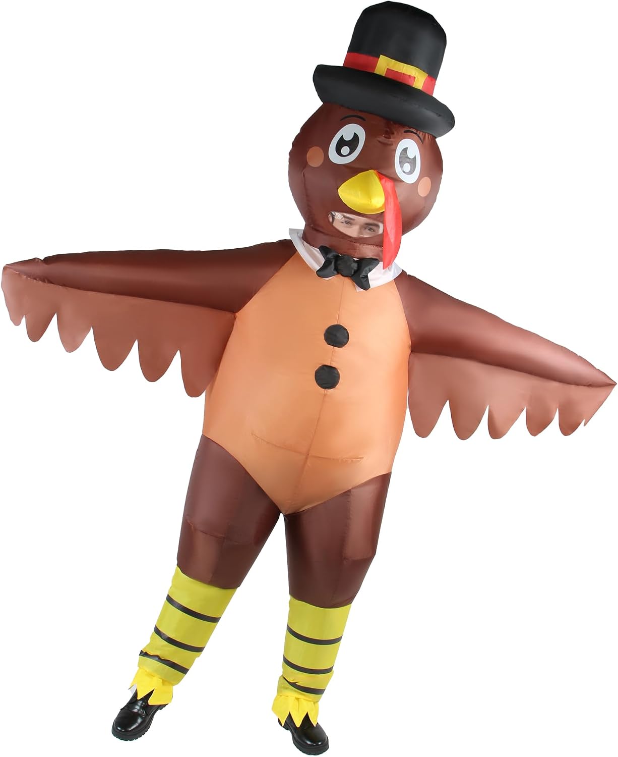 Inflatable Turkey Costume Adult — WeirdThingsToBuy weird find