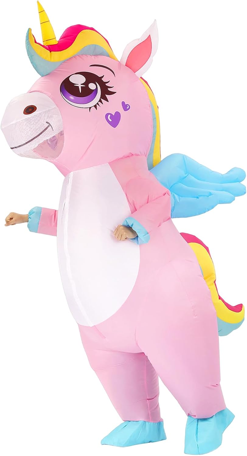 Inflatable Unicorn Costume Adults — WeirdThingsToBuy weird find