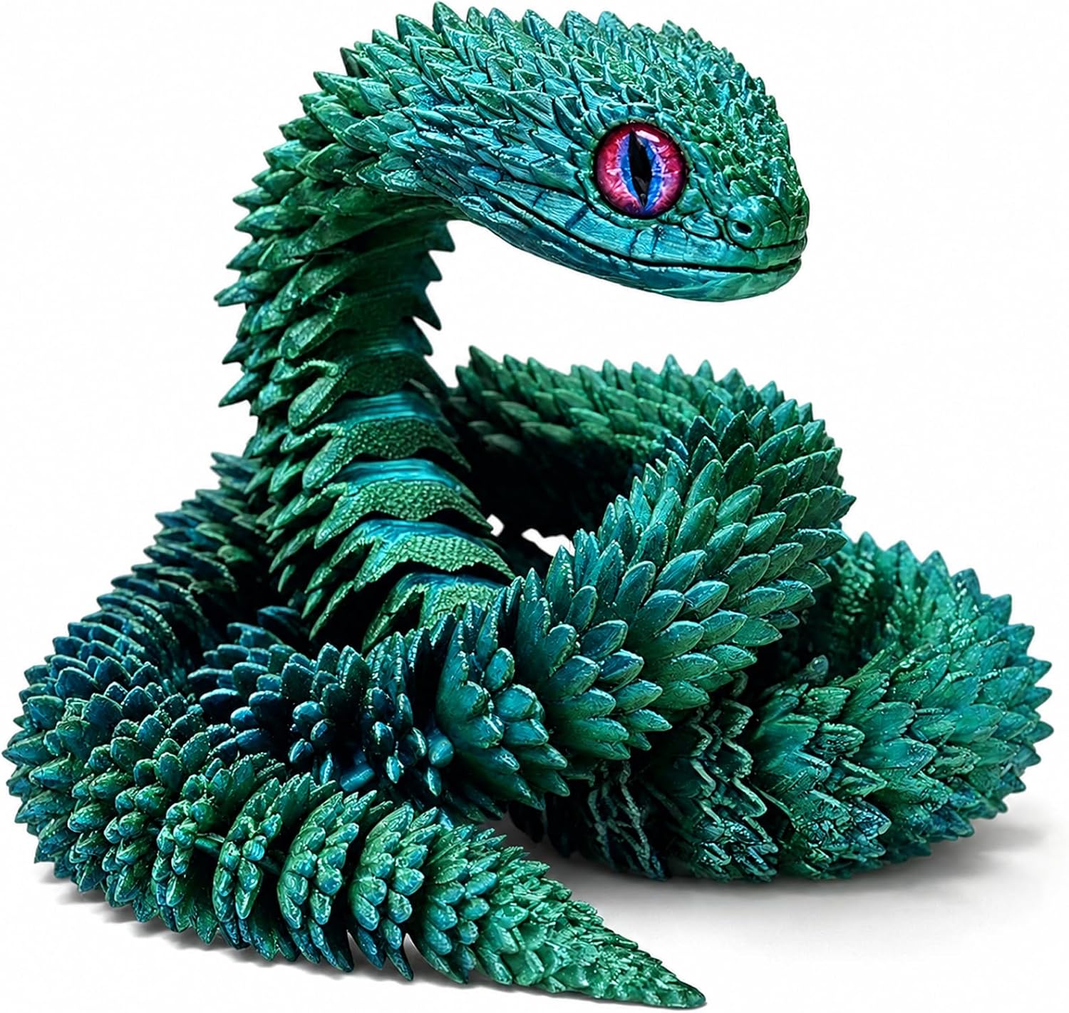 Ivrmtal 24in 3d Printed Snake Situation — WeirdThingsToBuy weird find