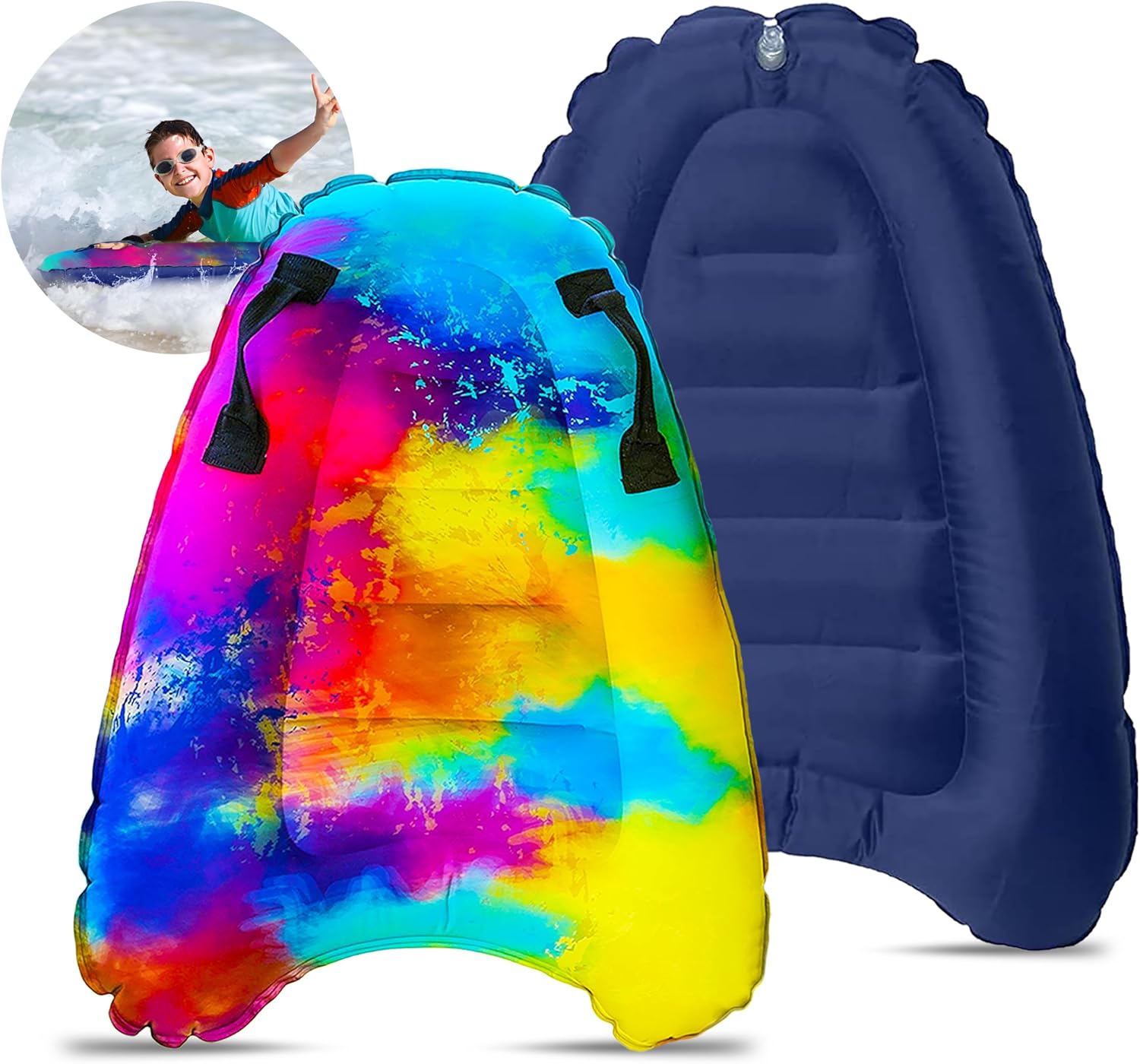 Jambo Inflatable Surf Body Board Energy — WeirdThingsToBuy weird find