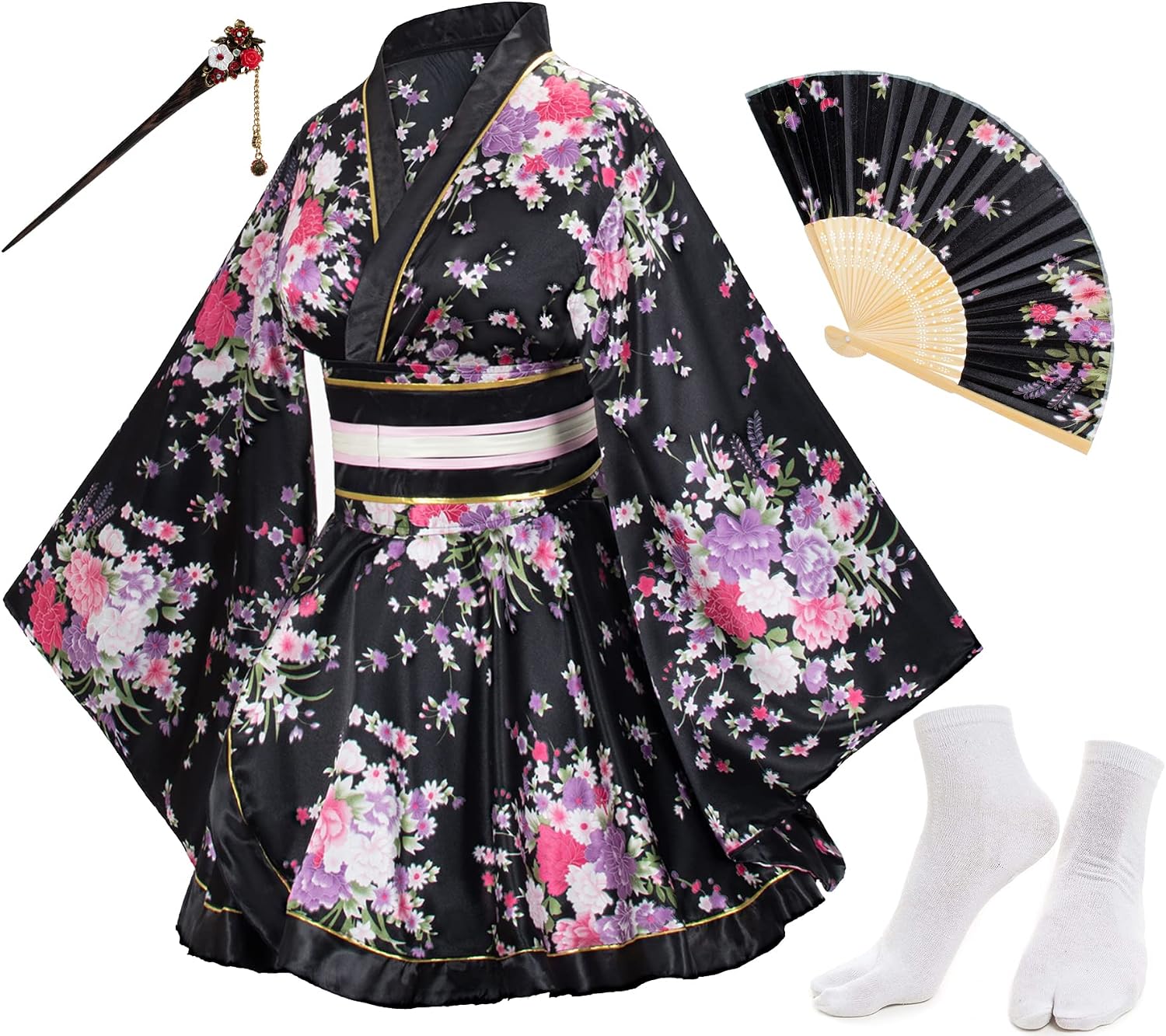 Japanese Anime Women's Dance Kimono — WeirdThingsToBuy weird find
