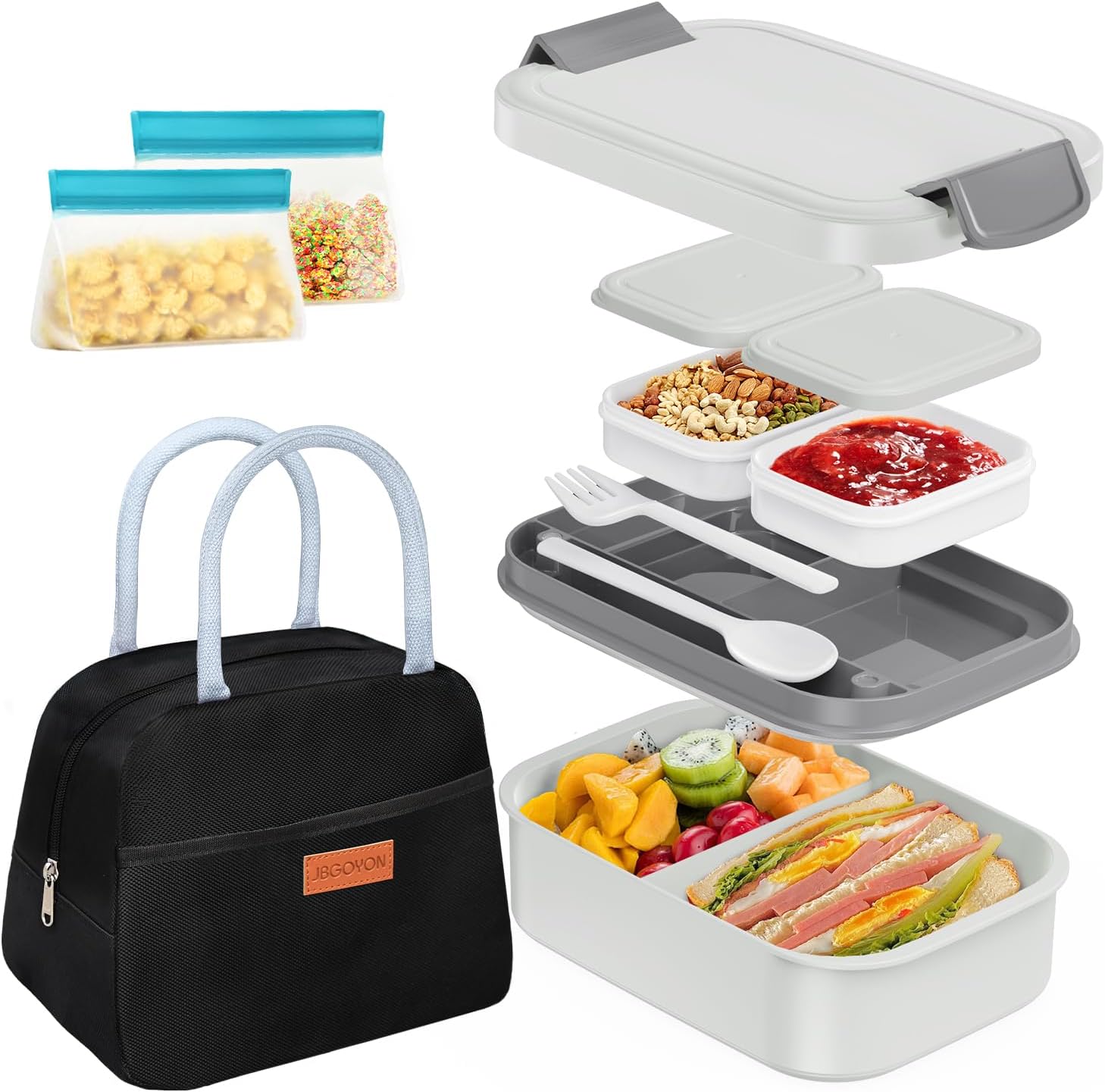 Jbgoyon Bento Box & Lunch Situation — WeirdThingsToBuy weird find