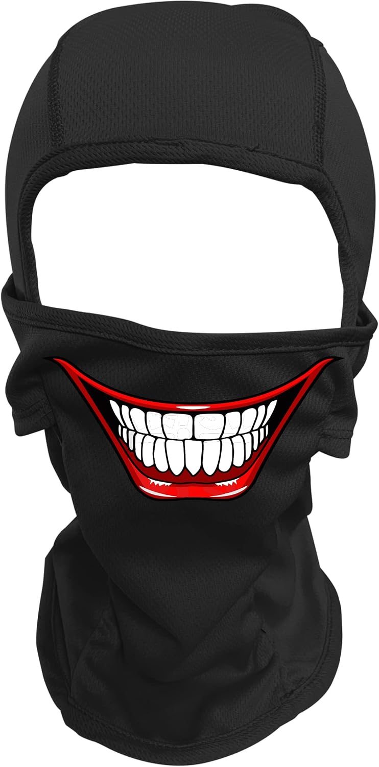 Jocker Ski Mask Smile Balaclava Energy — WeirdThingsToBuy weird find
