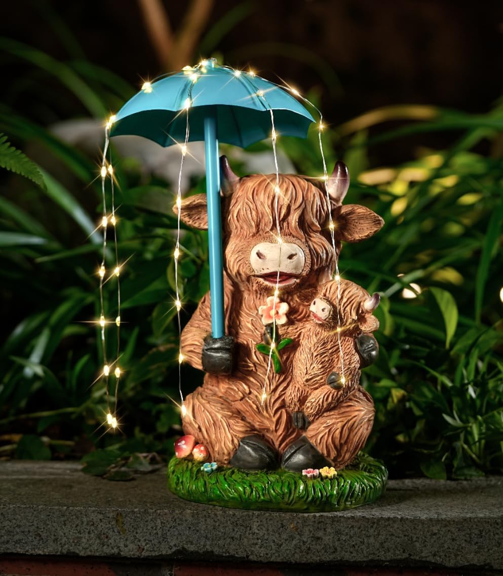 Joint Honglin Outdoor Highland Cow Situation — WeirdThingsToBuy weird find