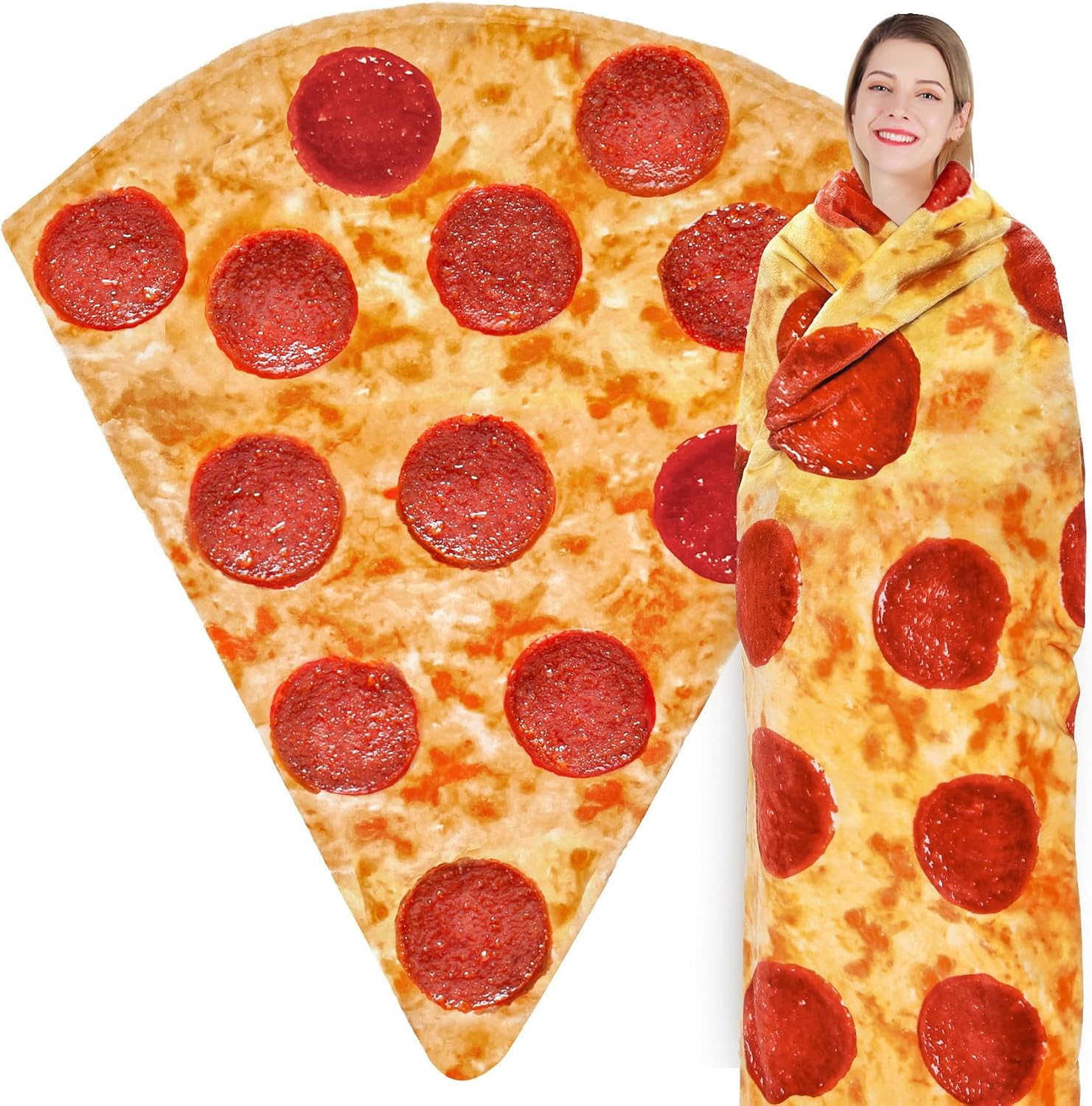 Jorbest Pizza Blanket Birthday Gifts Situation — WeirdThingsToBuy weird find