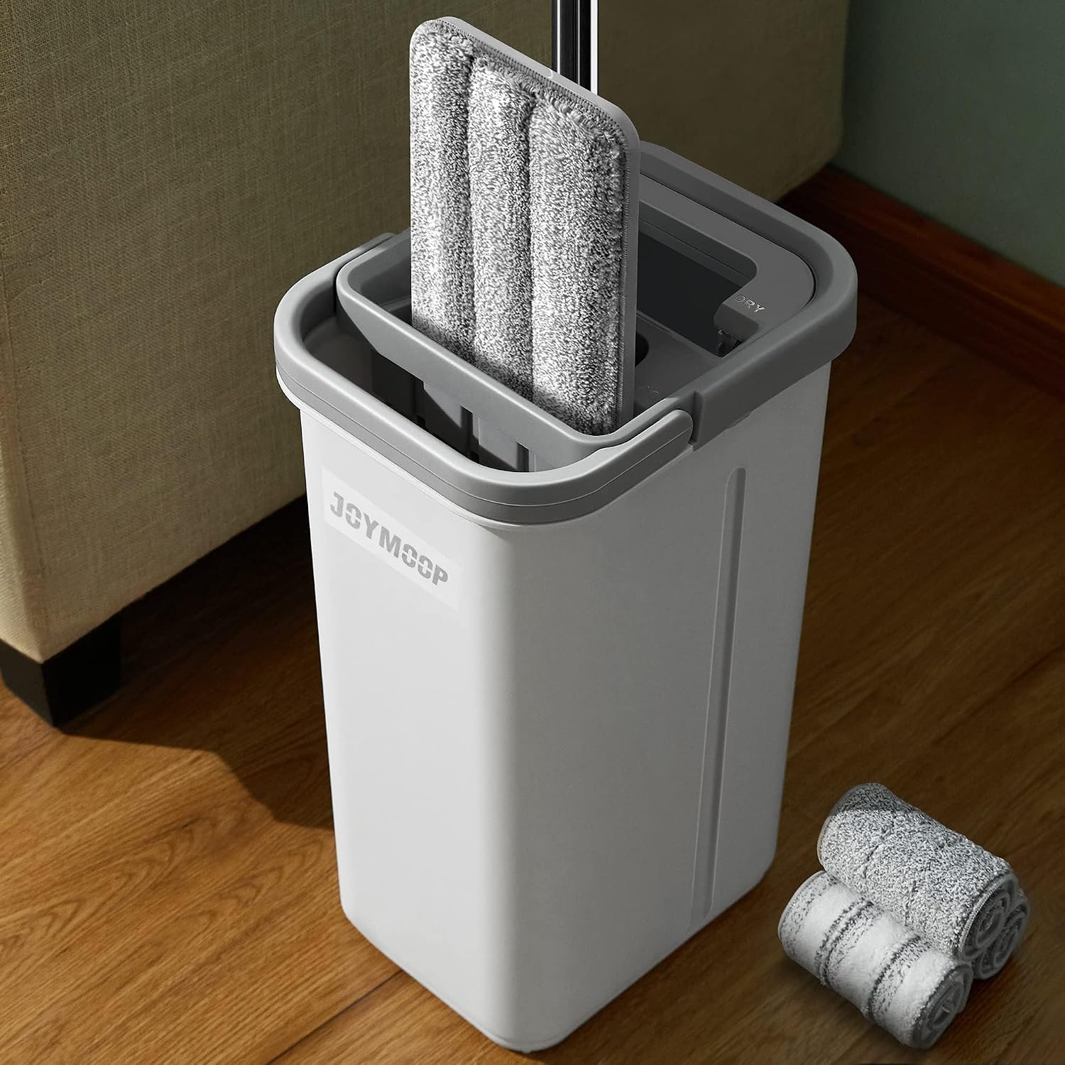 Joymoop Wall Mop & Bucket — WeirdThingsToBuy weird find