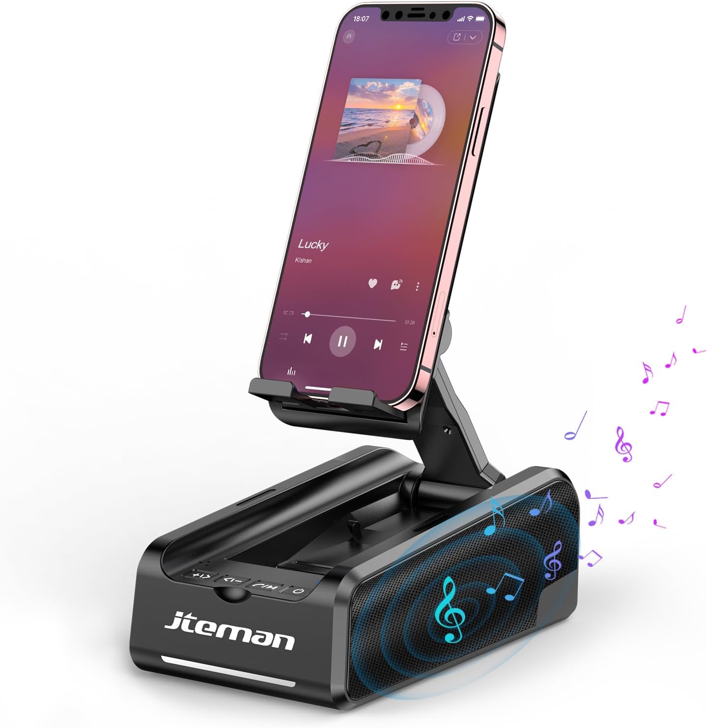 Jteman Cell Phone Stand Bluetooth Energy — WeirdThingsToBuy weird find
