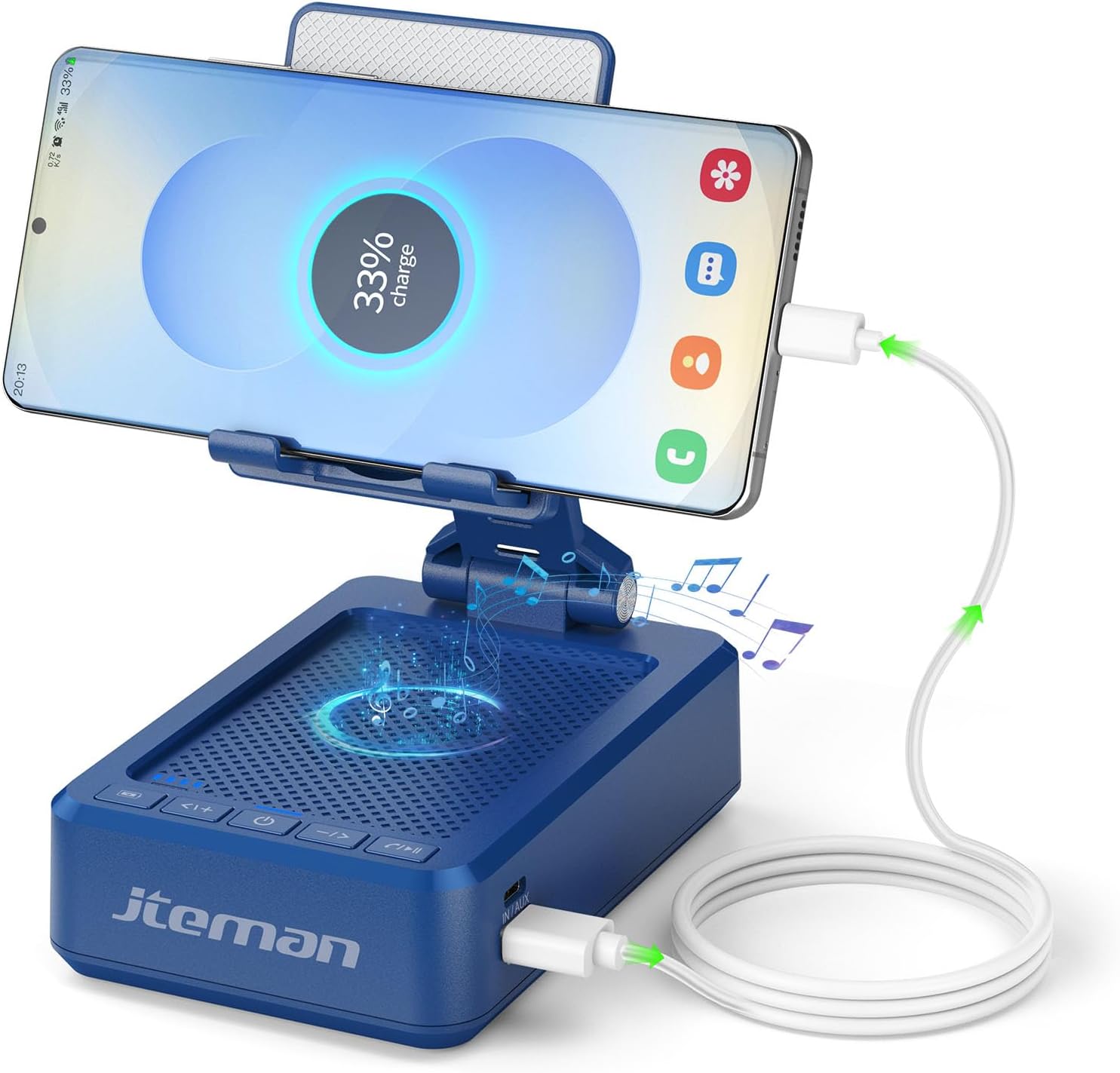 Jteman Cell Phone Stand Bluetooth Energy — WeirdThingsToBuy weird find
