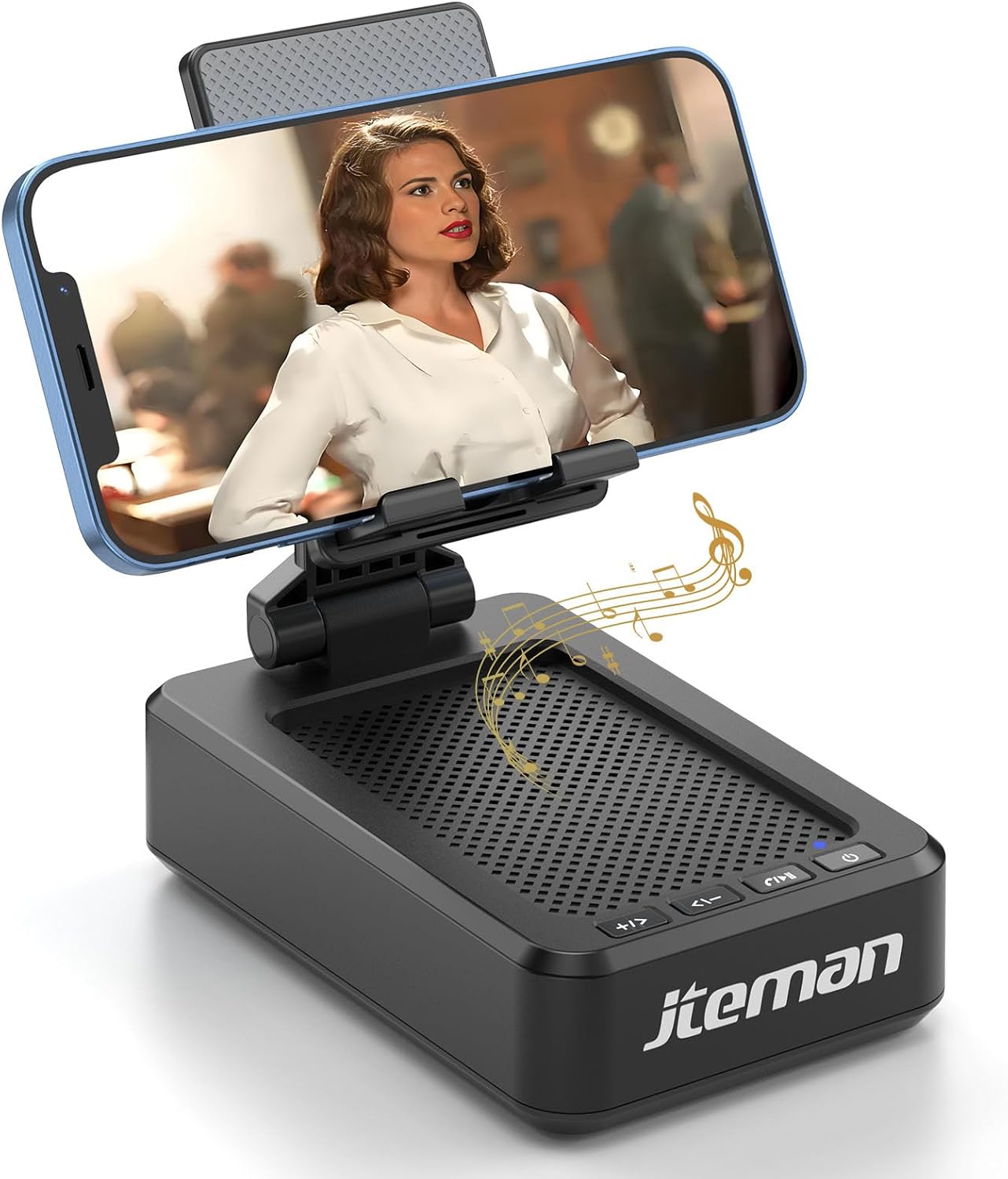 Jteman Cell Phone Stand Bluetooth Situation — WeirdThingsToBuy weird find