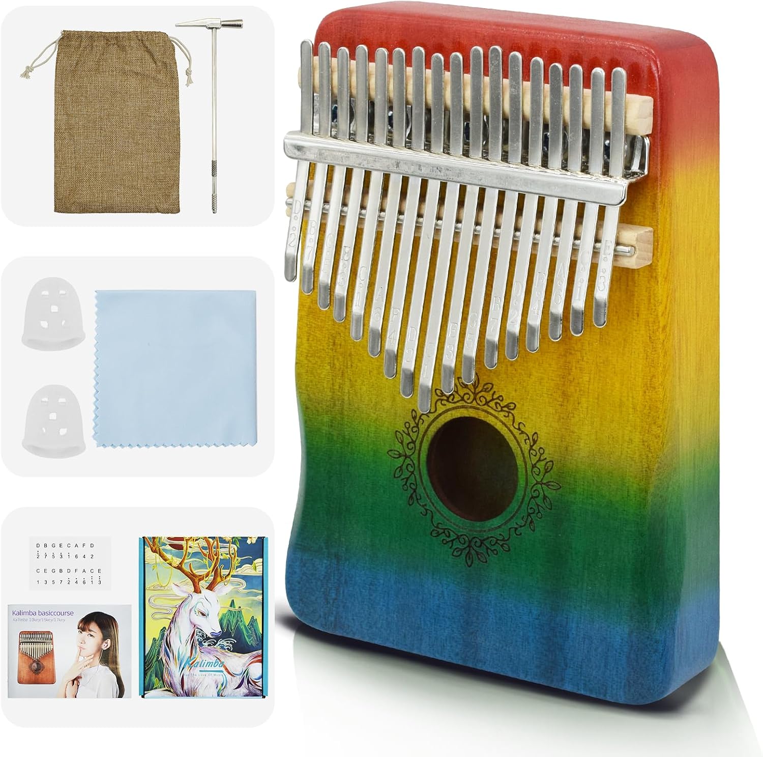 Kalimba Thumb Piano 17 Key Energy — WeirdThingsToBuy weird find