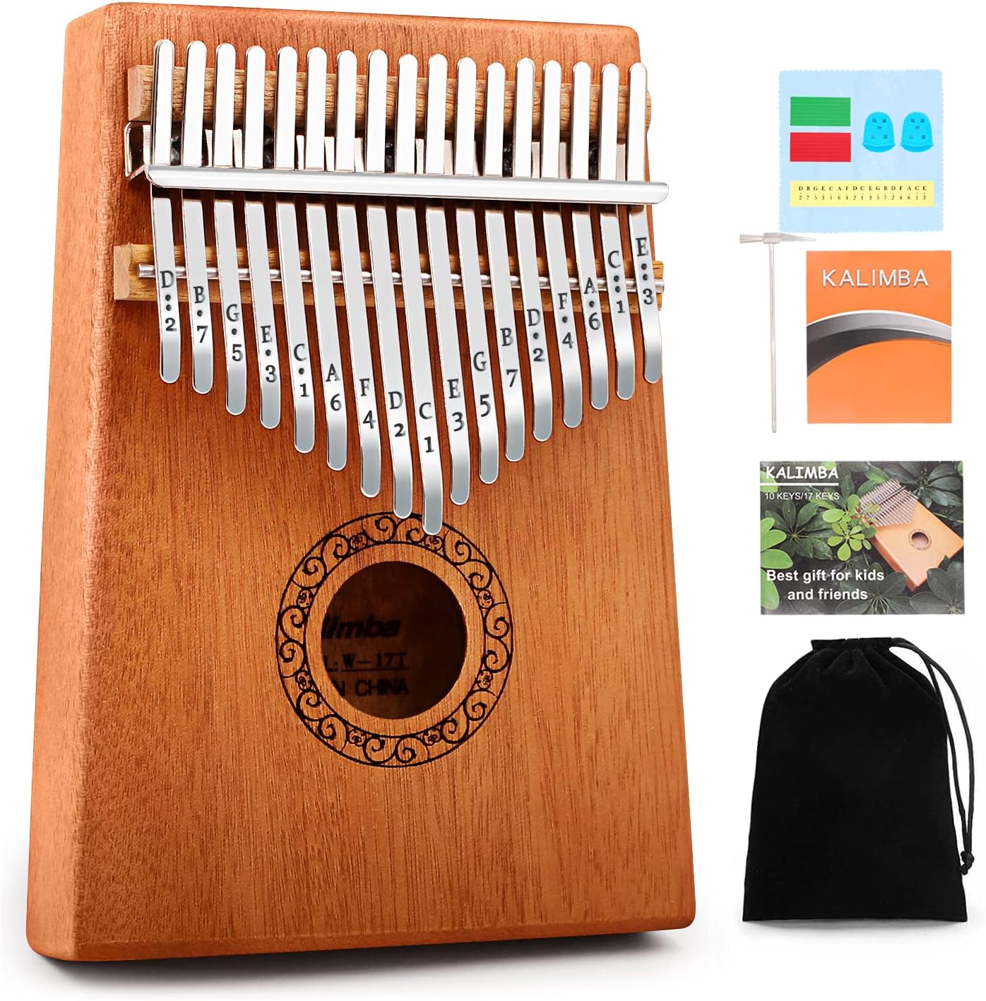 Kalimba Thumb Piano Yundie Portable Energy — WeirdThingsToBuy weird find