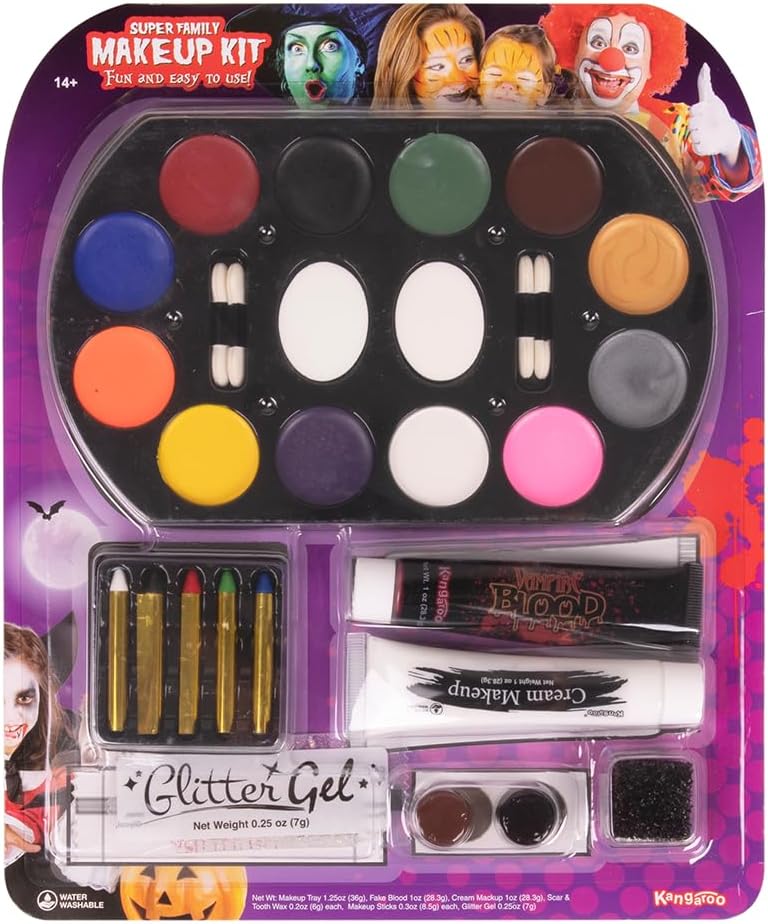 Kangaroo Face Paint Palette Clown Situation — WeirdThingsToBuy weird find
