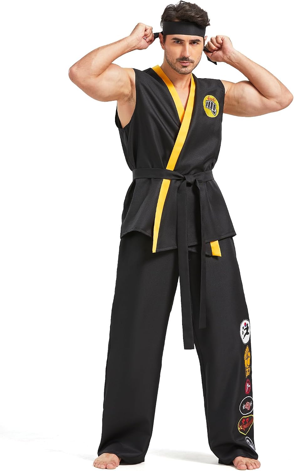 Karate Costume Adult Men Halloween Situation — WeirdThingsToBuy weird find