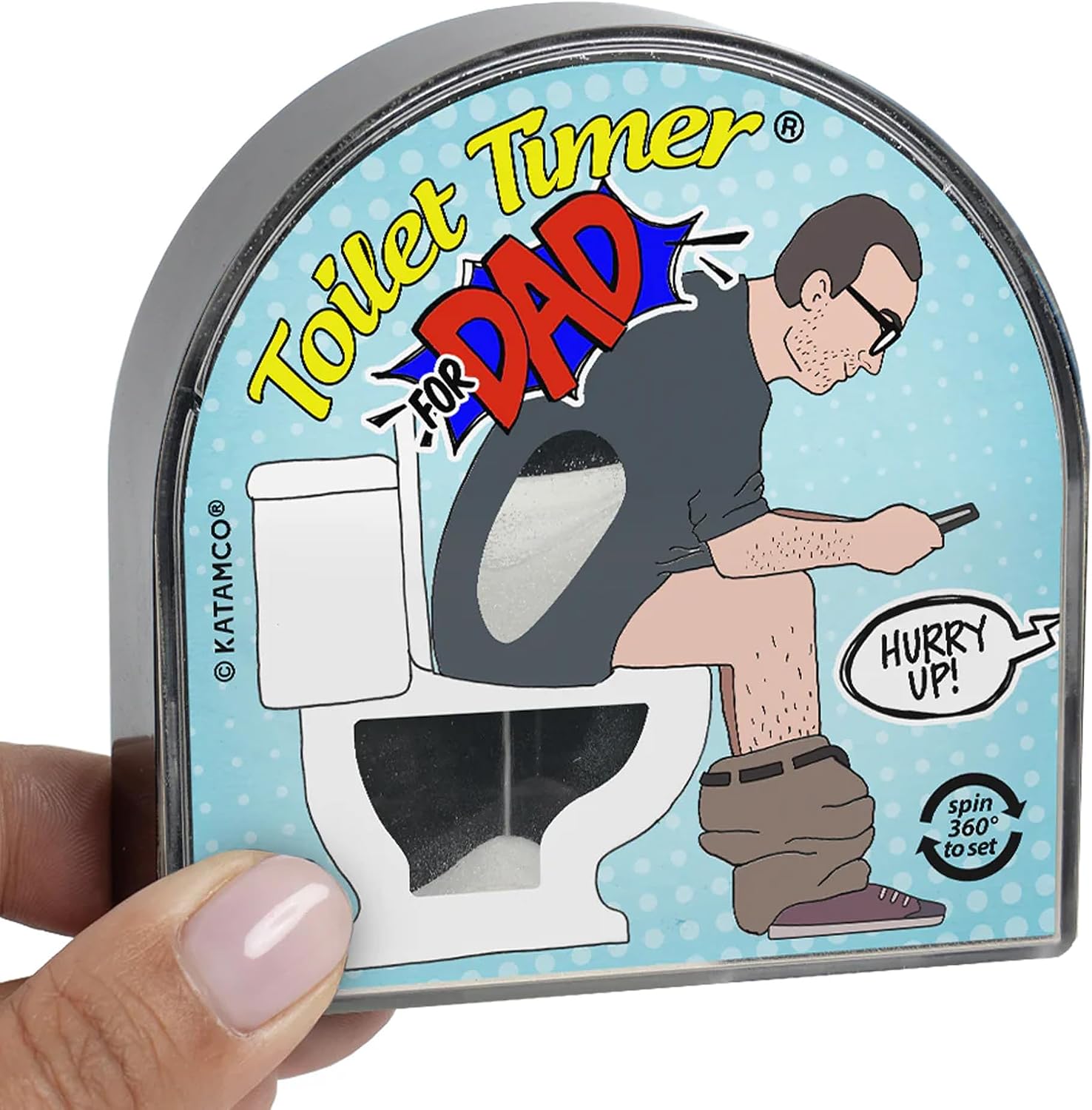 Katamco Toilet Timer Dad Funny — WeirdThingsToBuy weird find