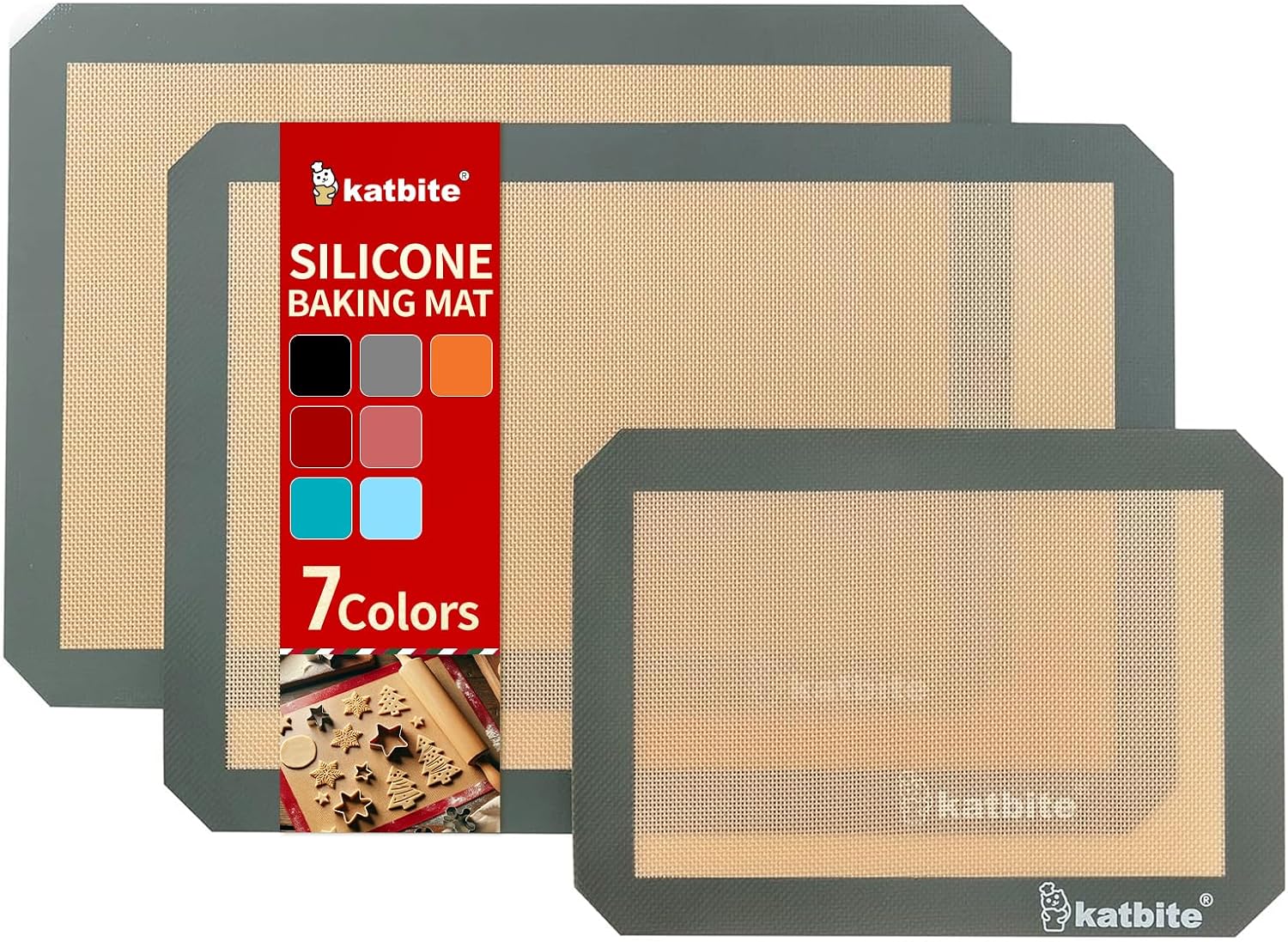 Katbite Silicone Baking Mat Grey — WeirdThingsToBuy weird find