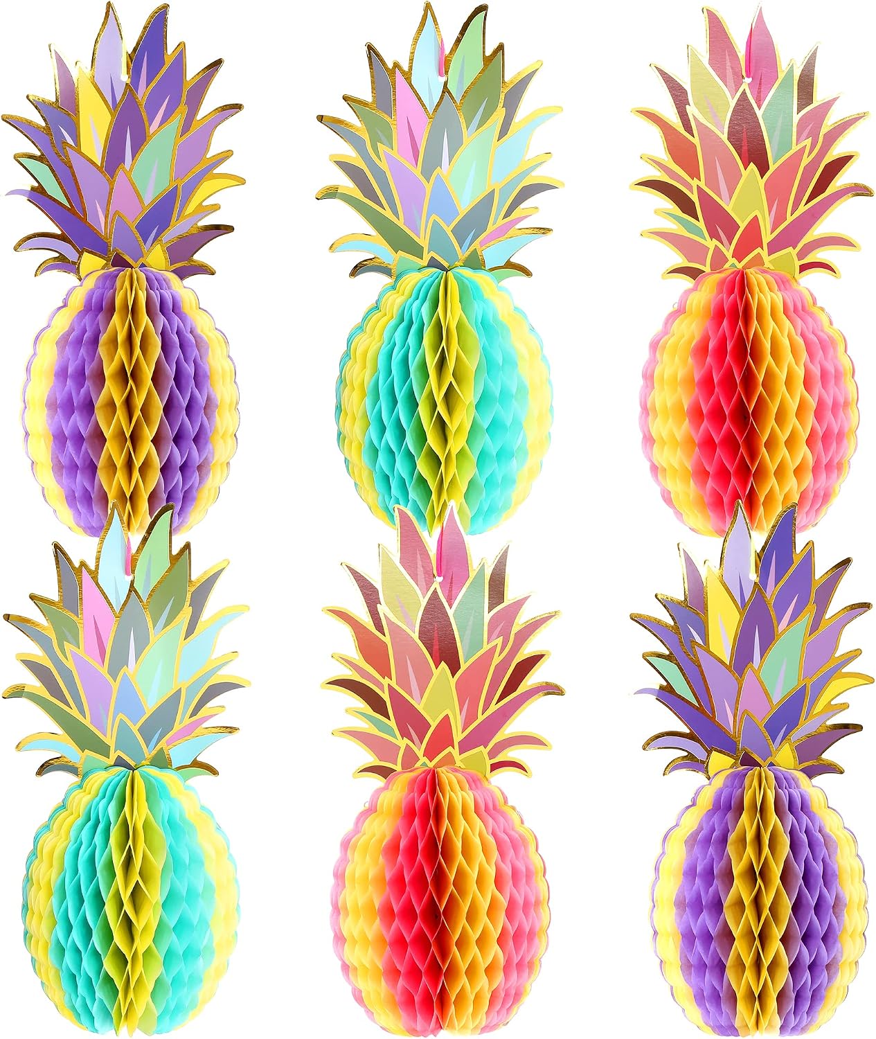 Katchon 6 Pineapple Decor Centerpiece Situation — WeirdThingsToBuy weird find