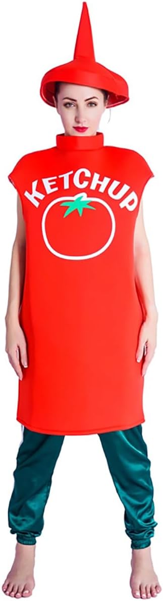 Ketchup Mustard Costume Adult Couples Situation — WeirdThingsToBuy weird find