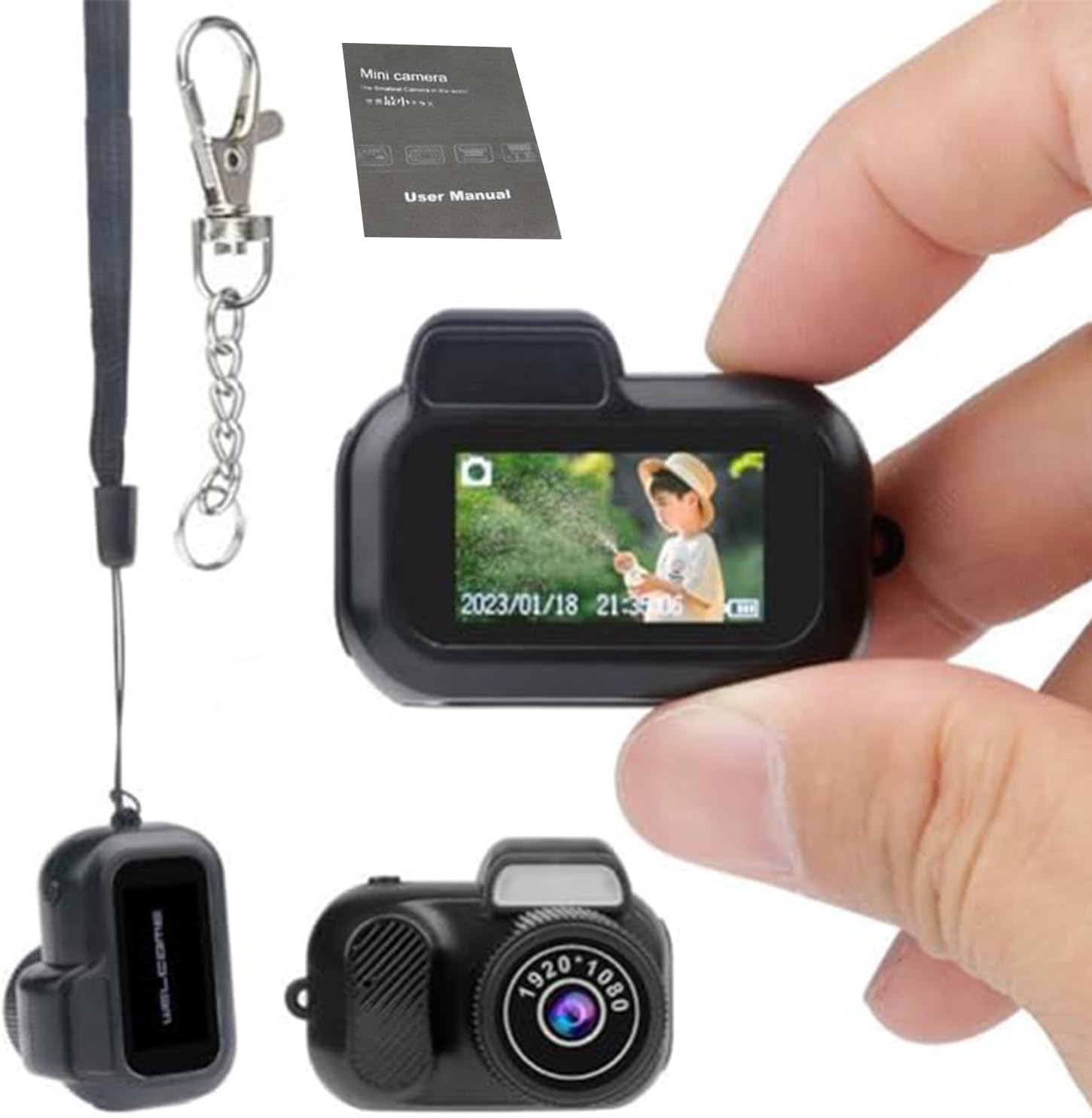 Keychain Camera World's Smallest 1080p Energy — WeirdThingsToBuy weird find