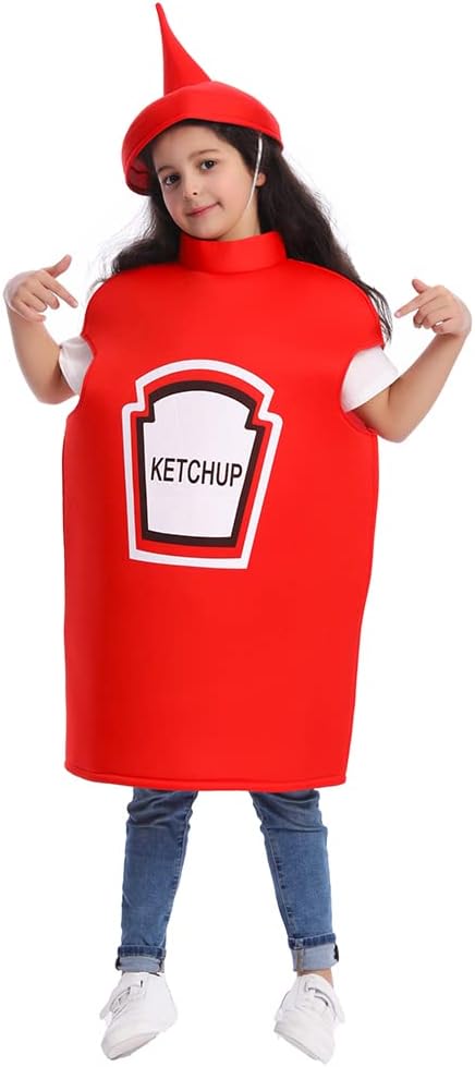 Kids Mustard Ketchup Costume Halloween — WeirdThingsToBuy weird find