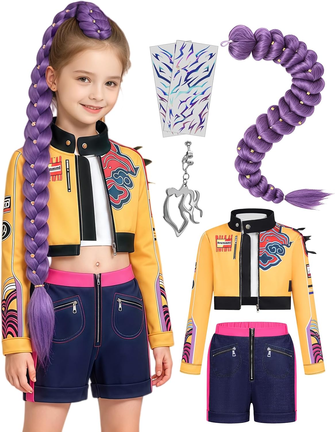 Kids Pop Star Costume Girls Situation — WeirdThingsToBuy weird find