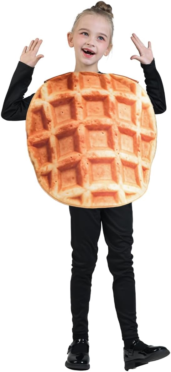 Kids Waffle Costumes Food Kids Situation — WeirdThingsToBuy weird find
