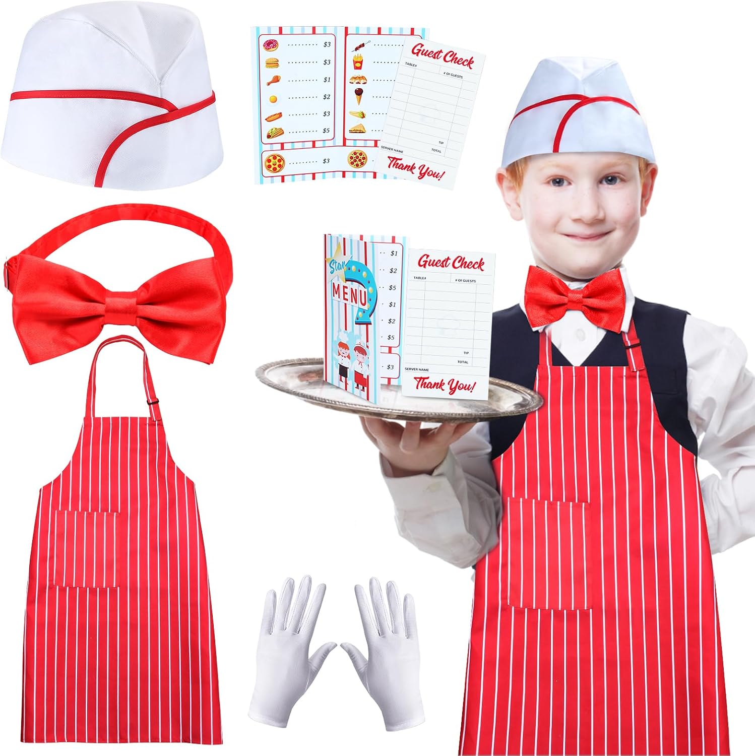 Kids Waiter Costume Set Vendor Situation — WeirdThingsToBuy weird find