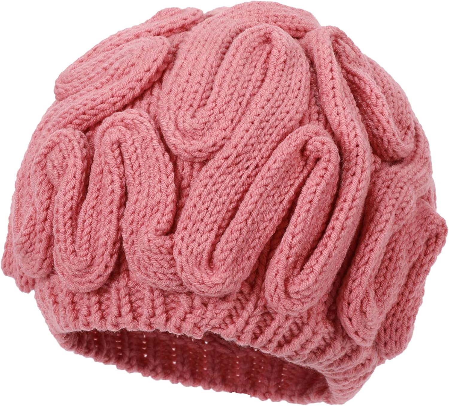 Knitted Brain Beanie Hat Funny Situation — WeirdThingsToBuy weird find