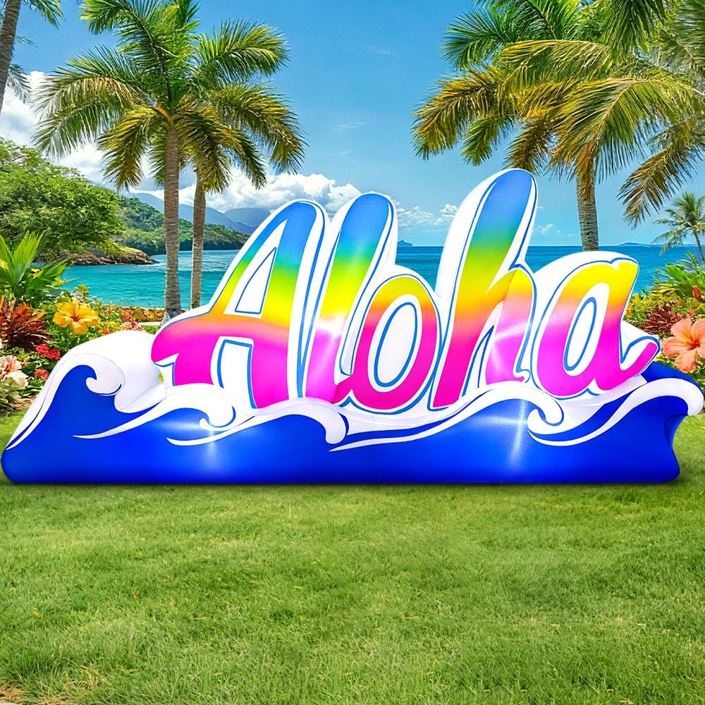 Kooy 7ft Hawaiian Luau Party Situation — WeirdThingsToBuy weird find
