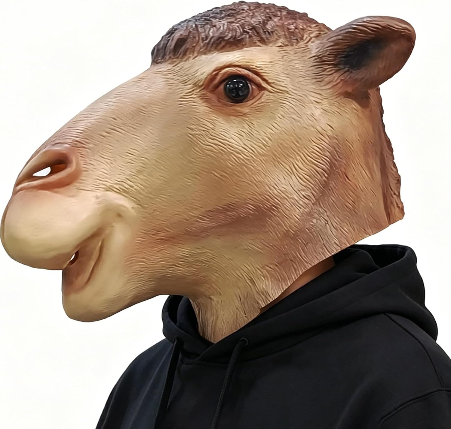 Latex Camel Head Mask Adult Energy — WeirdThingsToBuy weird find