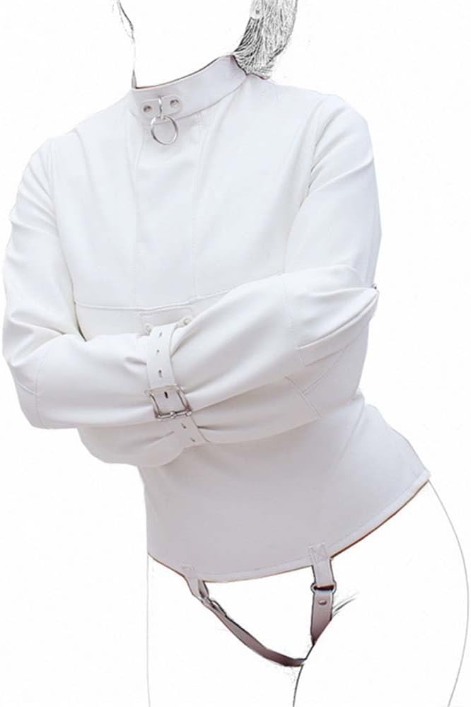 Leather Body Harness Straight Jacket Energy — WeirdThingsToBuy weird find