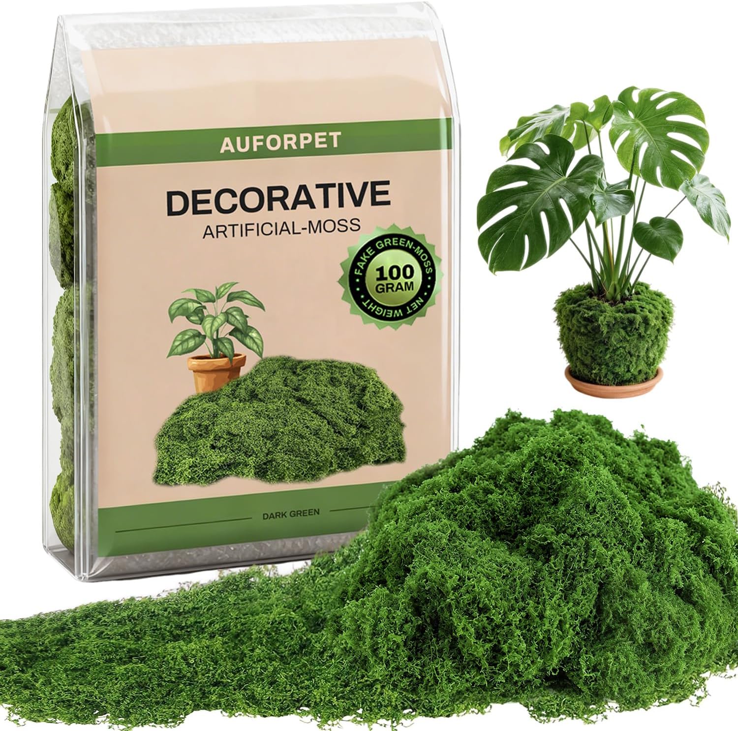 Legendary 100 Grams Artificial Moss Non — WeirdThingsToBuy weird find