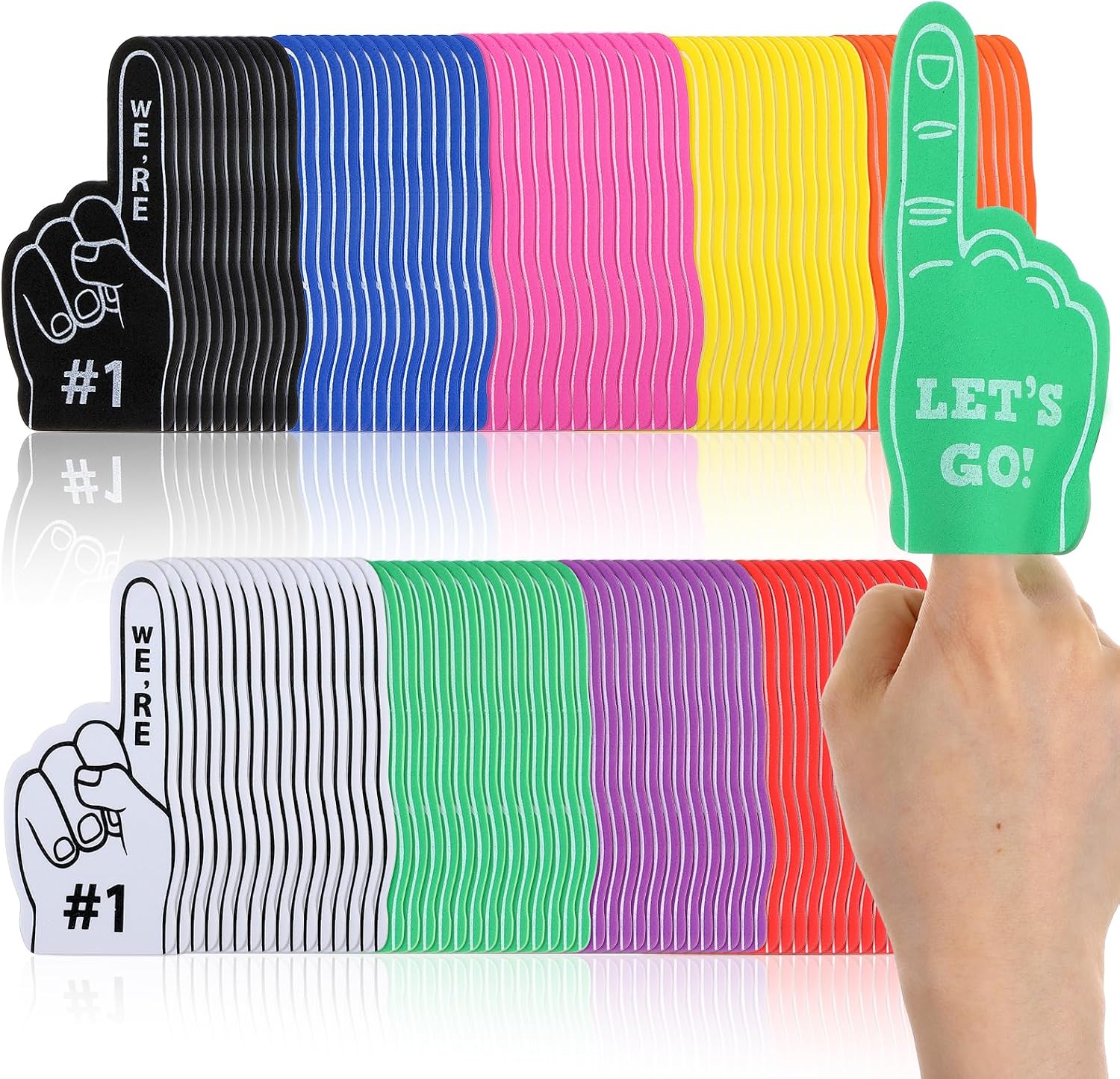 Legendary 120 Mini Foam Fingers 5 — WeirdThingsToBuy weird find