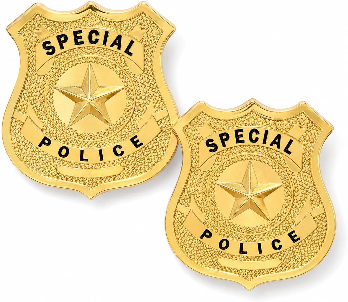 Legendary 2 Gold Special Police Badge — WeirdThingsToBuy weird find