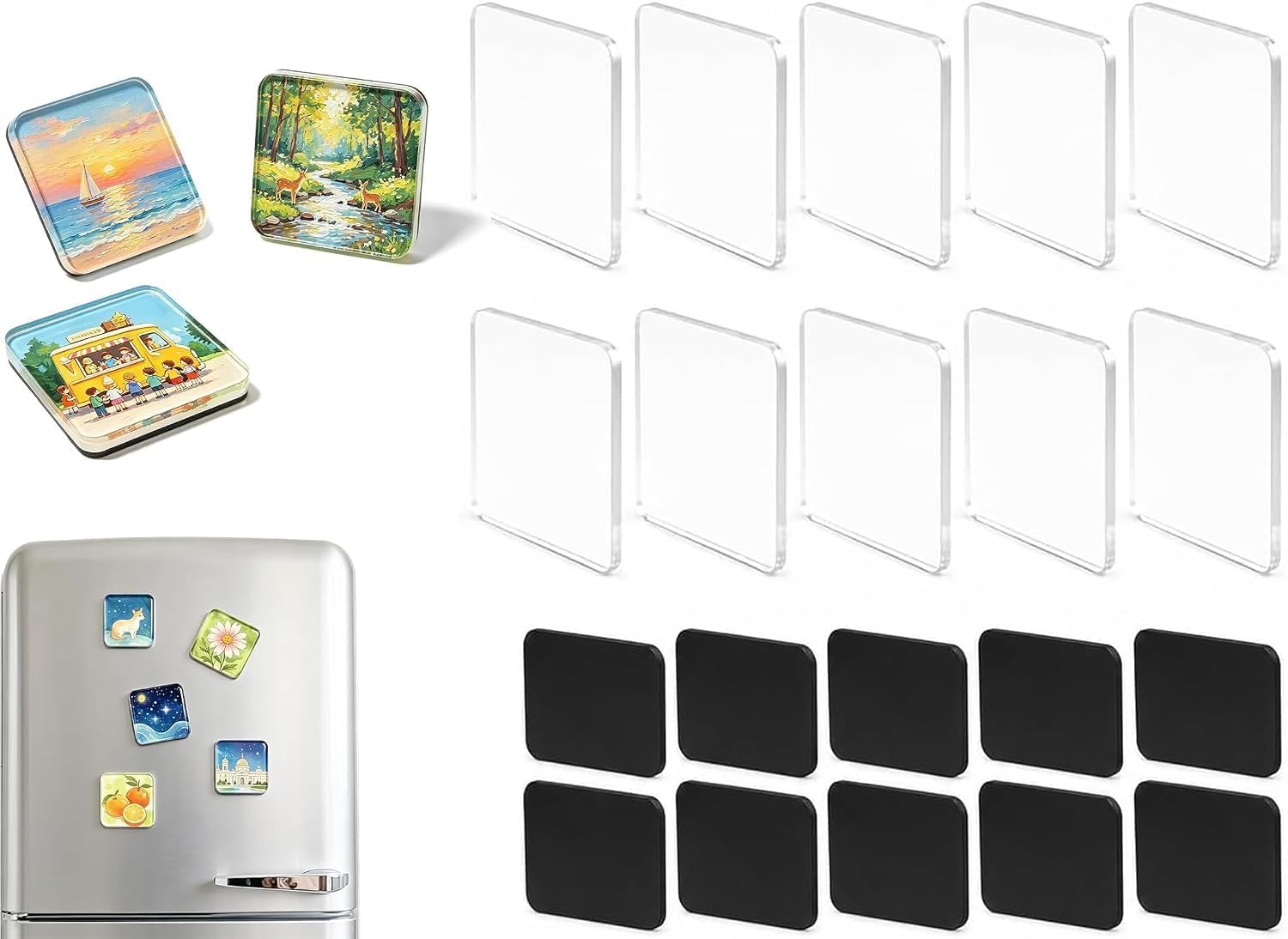 Legendary 20 Diy Fridge Magnets Kit — WeirdThingsToBuy weird find