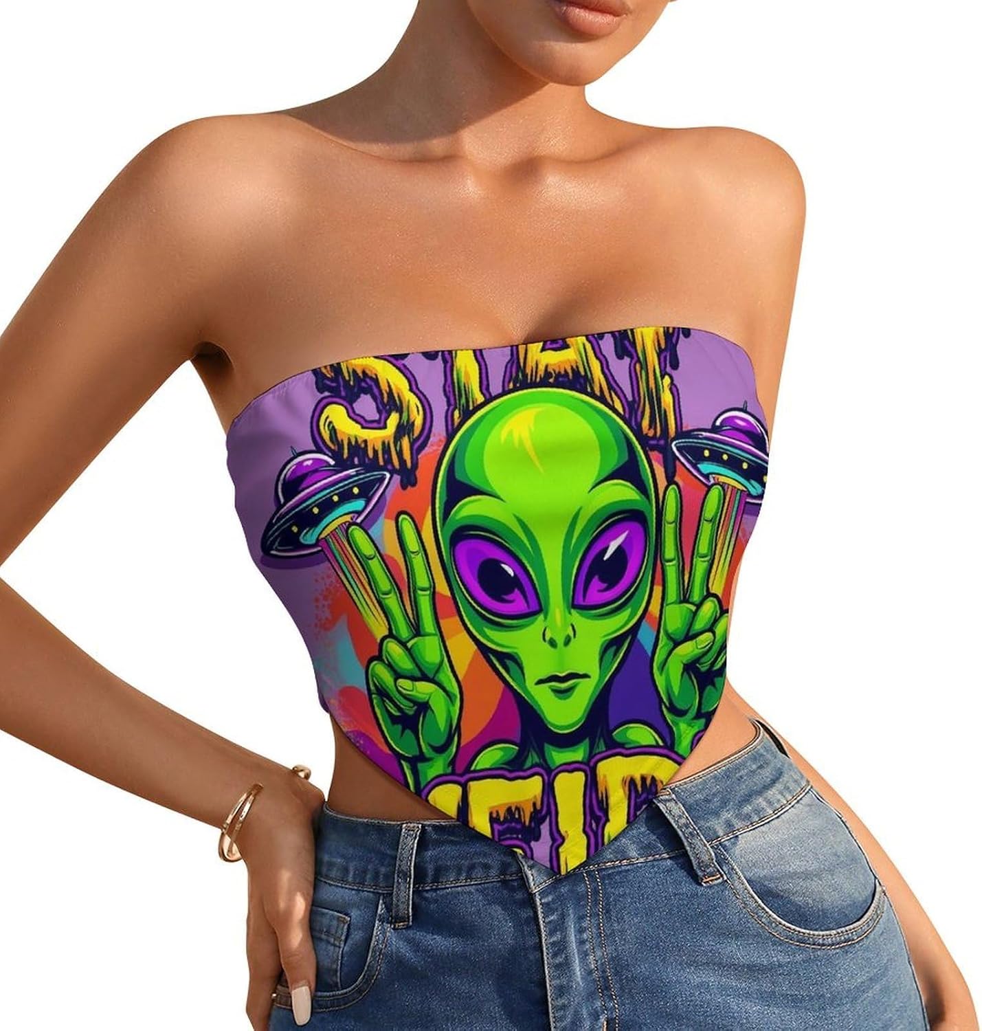 Legendary 2026 Women Bohemian Strapless Tank — WeirdThingsToBuy weird find