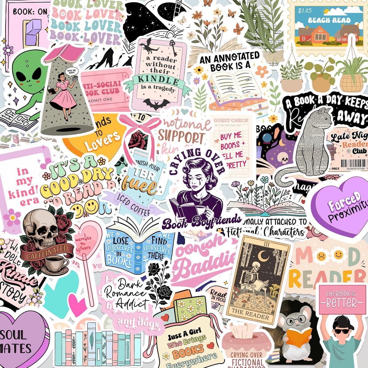 Legendary 225 Book Stickers Kindle Romance — WeirdThingsToBuy weird find