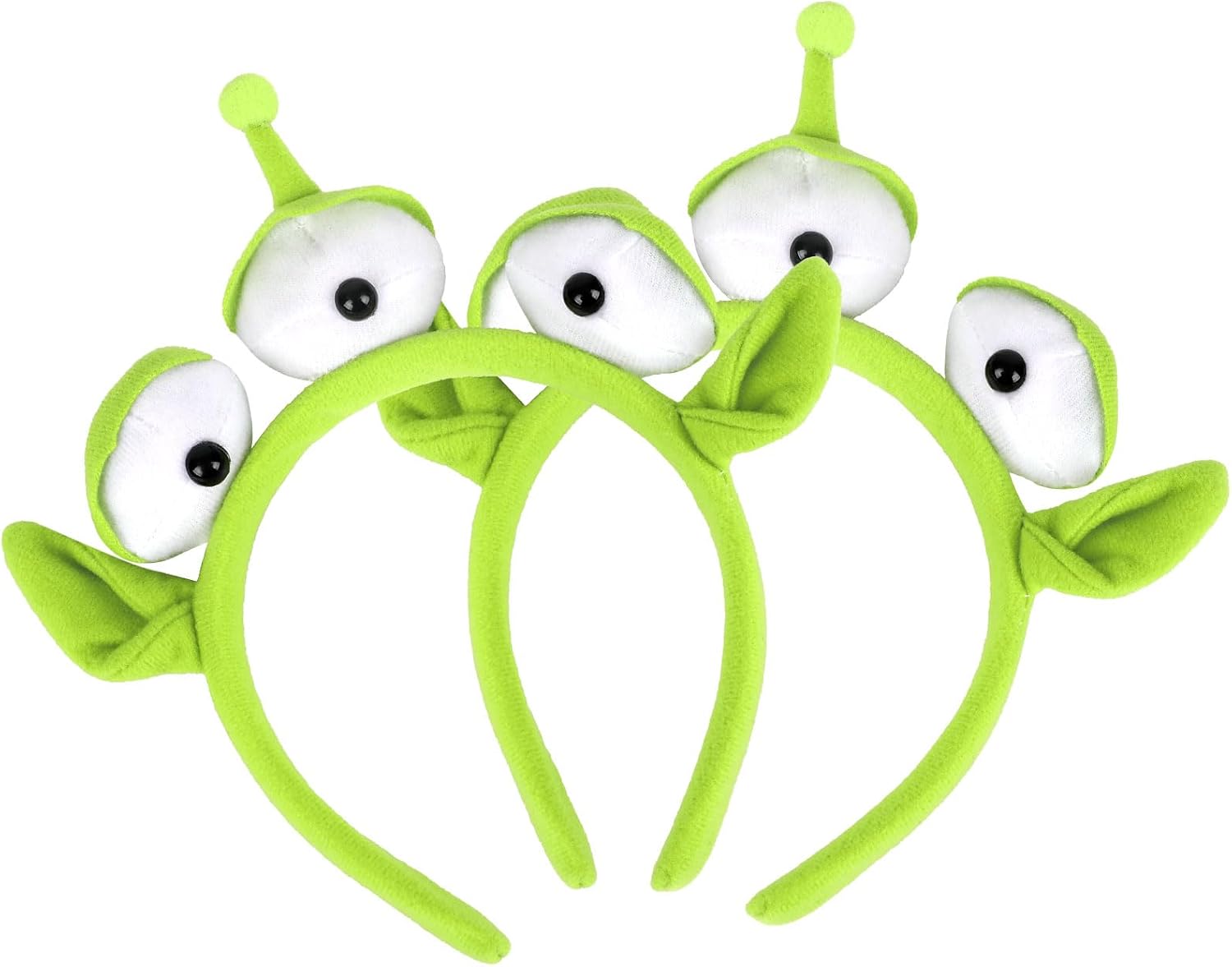 Legendary 2pack Alien Plush Headband Green — WeirdThingsToBuy weird find