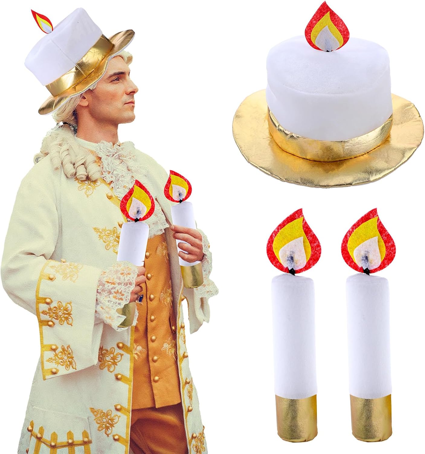 Legendary 3 Candelabra Costume Kit Adult — WeirdThingsToBuy weird find