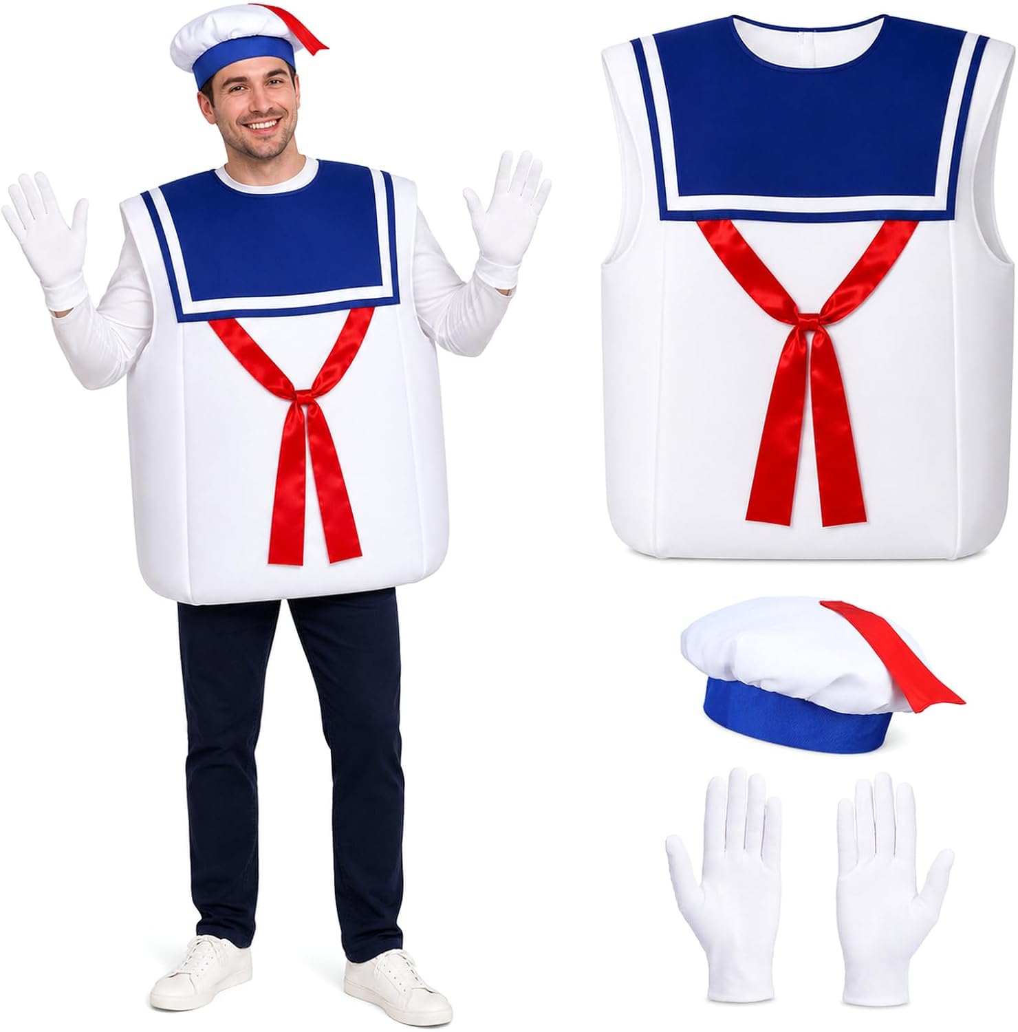 Legendary 3 Halloween Marshmallow Man Sailor — WeirdThingsToBuy weird find