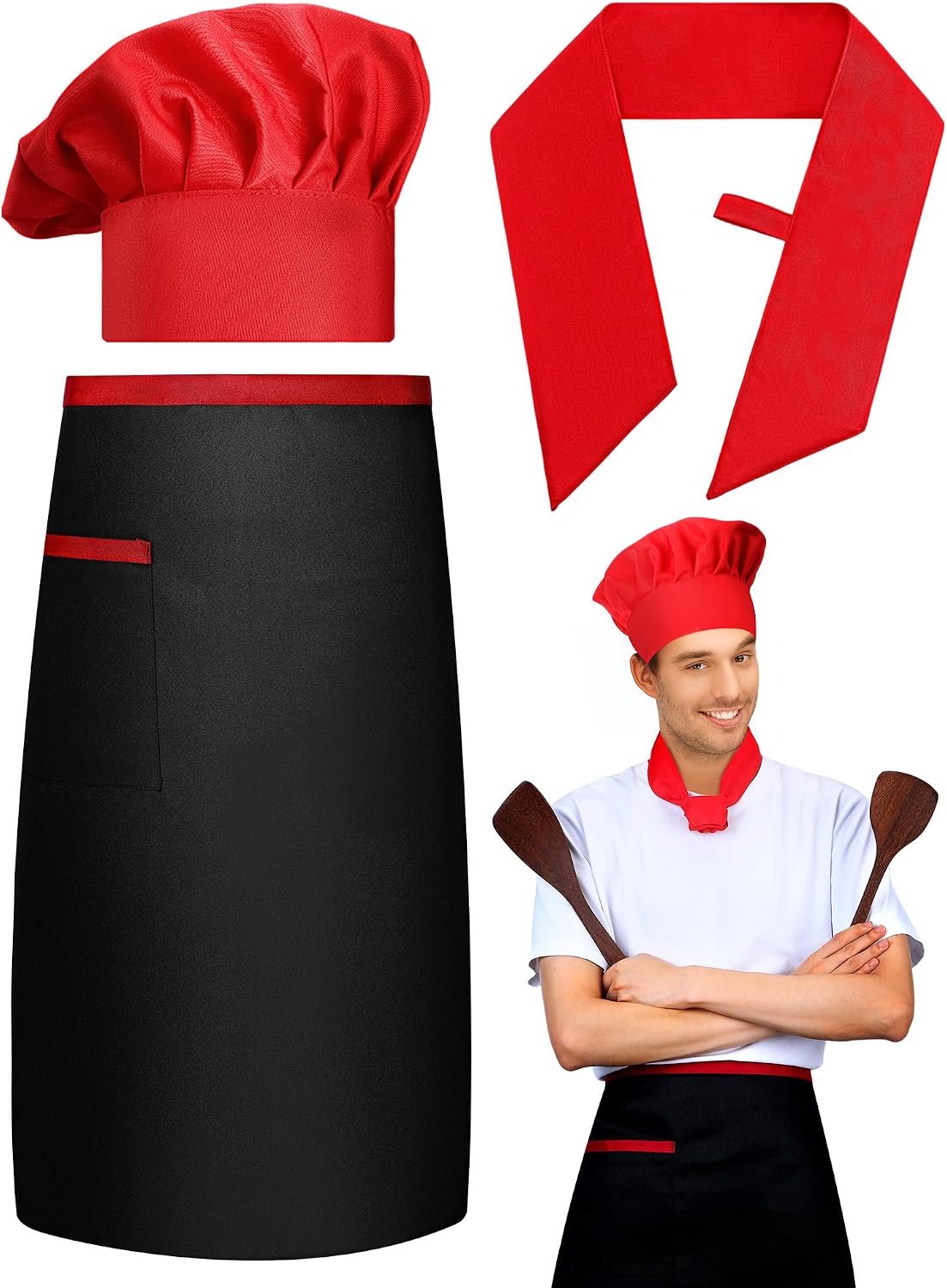 Legendary 3 Hibachi Chef Hat Apron — WeirdThingsToBuy weird find