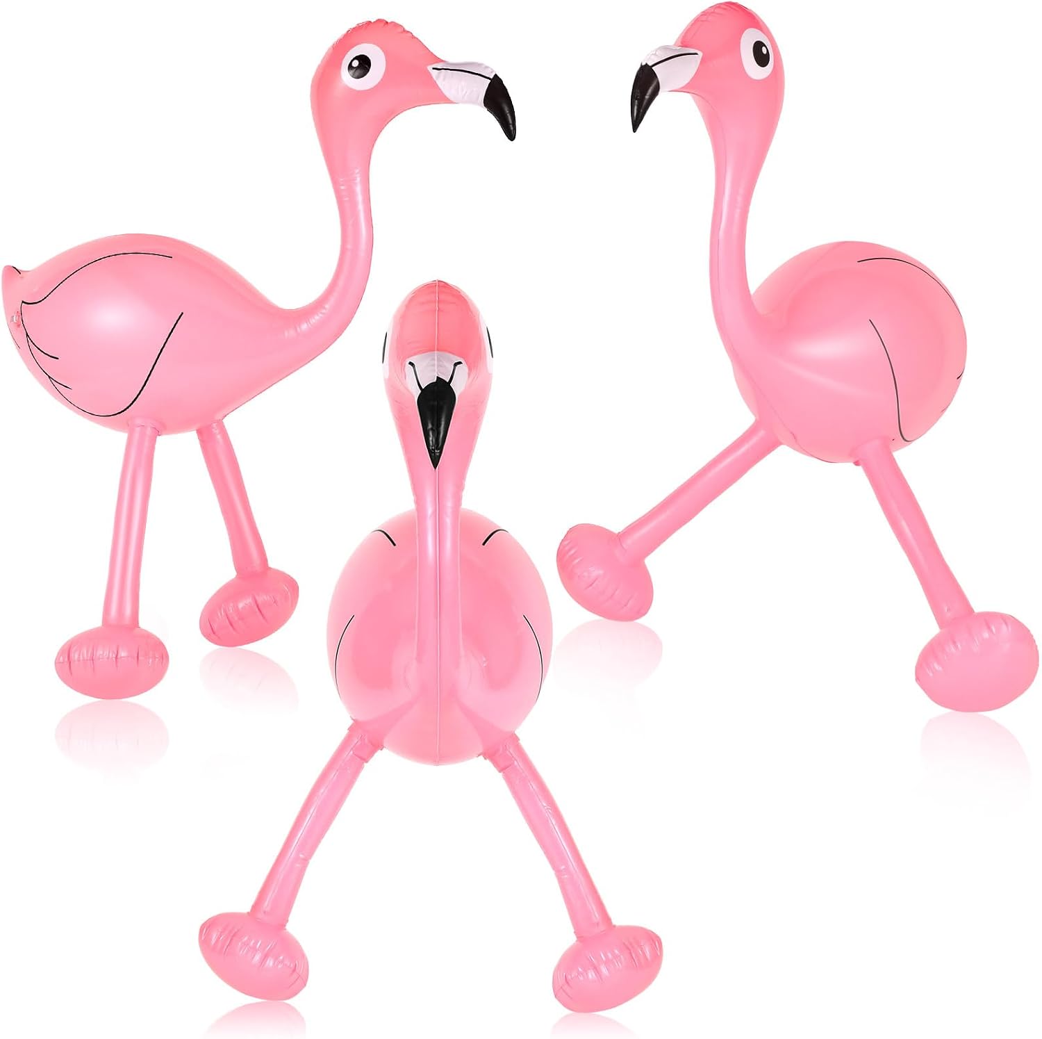 Legendary 3 Inflatable Pink Flamingo Luau — WeirdThingsToBuy weird find