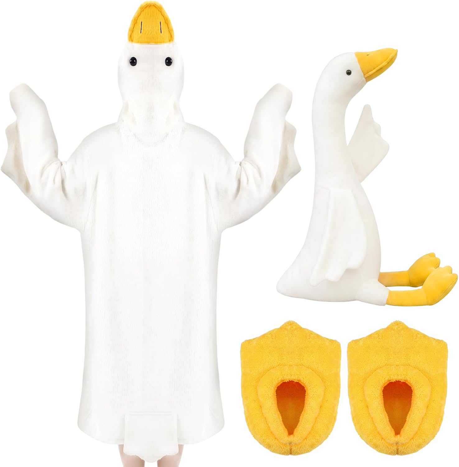 Legendary 3pcs Goose Blanket Hoodie Duck — WeirdThingsToBuy weird find